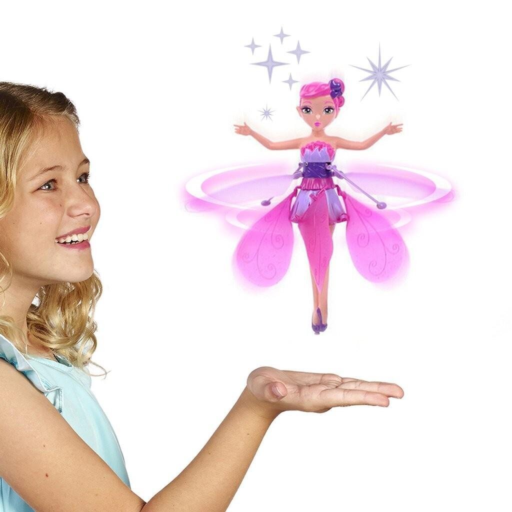 Lentävä nukke Fairy Magic Princess, vaaleanpunainen hinta ja tiedot | Tyttöjen lelut | hobbyhall.fi