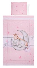 Lasten lakanasetti Lorelli Butterflies Pink, 100x150 cm, 4-osainen hinta ja tiedot | Lorelli Koti ja keittiö | hobbyhall.fi