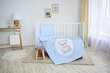 Lasten lakanasetti Lorelli Little Bear Blue, 100x150 cm, 4-osainen hinta ja tiedot | Vuodevaatteet lapsille | hobbyhall.fi