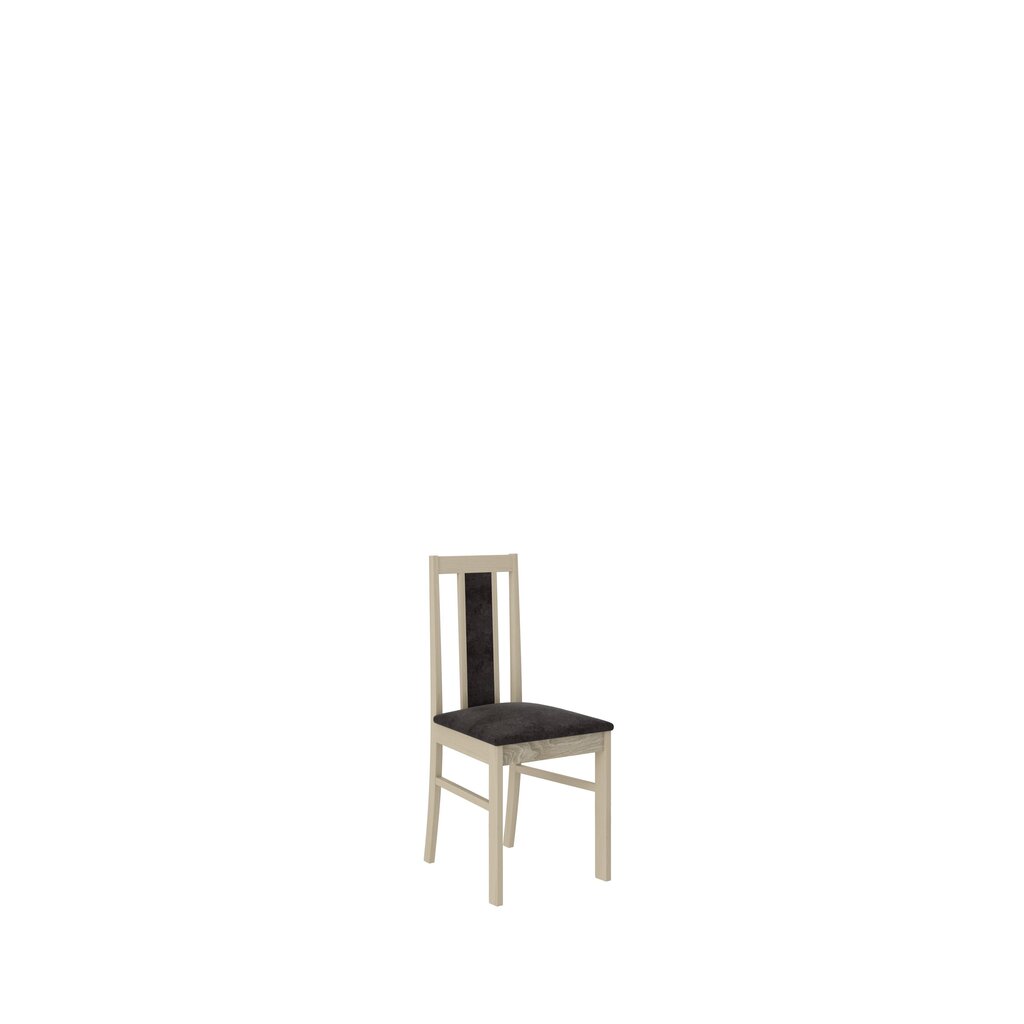 K75 tuoli, mustan ja beigen värinen hinta ja tiedot | Ruokapöydän tuolit | hobbyhall.fi