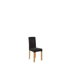K61 tuoli, mustan ja ruskean värinen hinta ja tiedot | Ruokapöydän tuolit | hobbyhall.fi