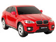 Kauko-ohjattava auto BMW X6, punainen hinta ja tiedot | Poikien lelut | hobbyhall.fi