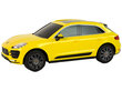 Porsche Macan turbo kauko-ohjattava auto, keltainen hinta ja tiedot | Poikien lelut | hobbyhall.fi