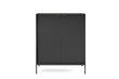 Lipasto AKL Furniture Nova Sands K104, musta hinta ja tiedot | Lipastot | hobbyhall.fi