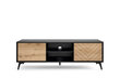 TV-taso AKL Furniture Diamond Sands 154, ruskea/musta hinta ja tiedot | TV-tasot | hobbyhall.fi