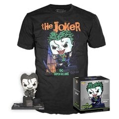 POP-hahmo & Tee DC Comics Jim Lee Joker hinta ja tiedot | Miesten T-paidat | hobbyhall.fi