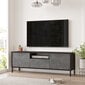 TV-jalusta, Asir, 140 x 47 x 36 cm, musta hinta ja tiedot | TV-tasot | hobbyhall.fi