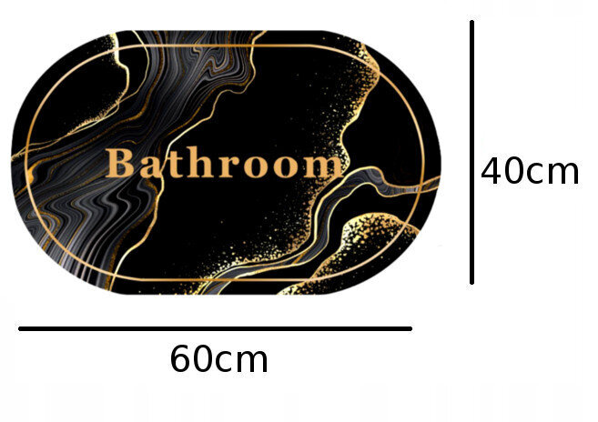 Kylpymatto, 40x60 cm hinta ja tiedot | Kylpyhuoneen sisustus | hobbyhall.fi