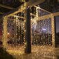 Garlianda - valoverho 256 LED 3x2,5 m, lämmin valkoinen hinta ja tiedot | Jouluvalot | hobbyhall.fi