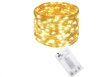 Garlianda 100 mikron LED 10,2 m, keltainen, IP 44. hinta ja tiedot | Jouluvalot | hobbyhall.fi