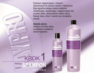 Hyaluronihappoa sisältävä shampoo ohuille vaurioituneille hiuksille Kaypro, 350 ml hinta ja tiedot | Kaypro Hajuvedet ja kosmetiikka | hobbyhall.fi