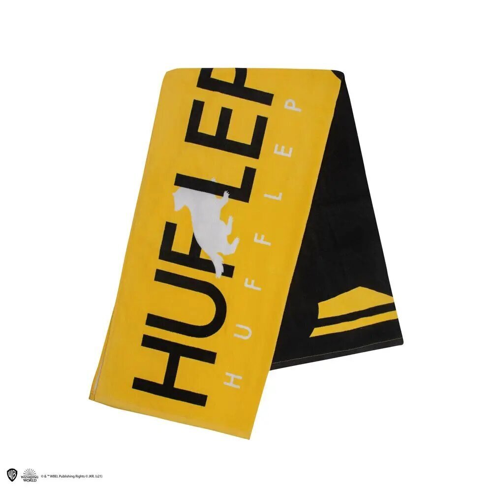 Harry Potter Pyyhe Hufflepuff 140 x 70 cm hinta ja tiedot | Pyyhkeet | hobbyhall.fi