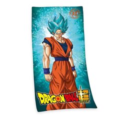 Dragon Ball Super Pyyhe Super Saiyan Jumala Super Saiyan Poika Goku 150 x 75 cm hinta ja tiedot | Pyyhkeet | hobbyhall.fi