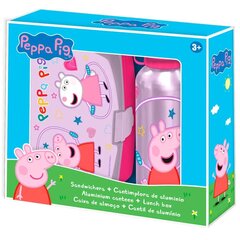 Peppa Pig eväät + alumiinipullosetti 500ml hinta ja tiedot | Elintarvikkeiden säilytysastiat | hobbyhall.fi