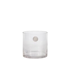 Maljakko IN HOME D12xH12cm, läpinäkyvä lasi hinta ja tiedot | Maljakot | hobbyhall.fi