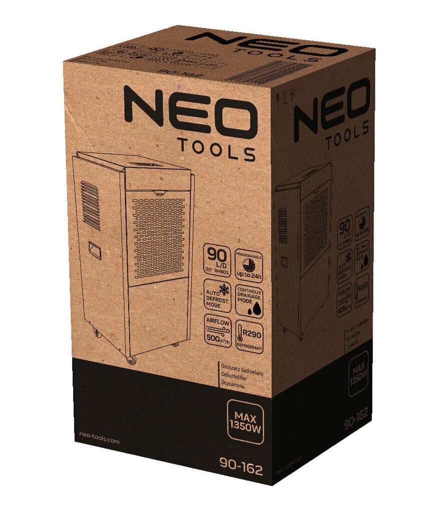 Ilmankuivain NEO 90-162, 1000 W hinta ja tiedot | Ilmankuivaimet | hobbyhall.fi