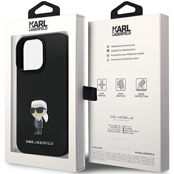 Karl Lagerfeld iPhone 14 Pro Max 6.7" Metal Pin hinta ja tiedot | Puhelimen kuoret ja kotelot | hobbyhall.fi