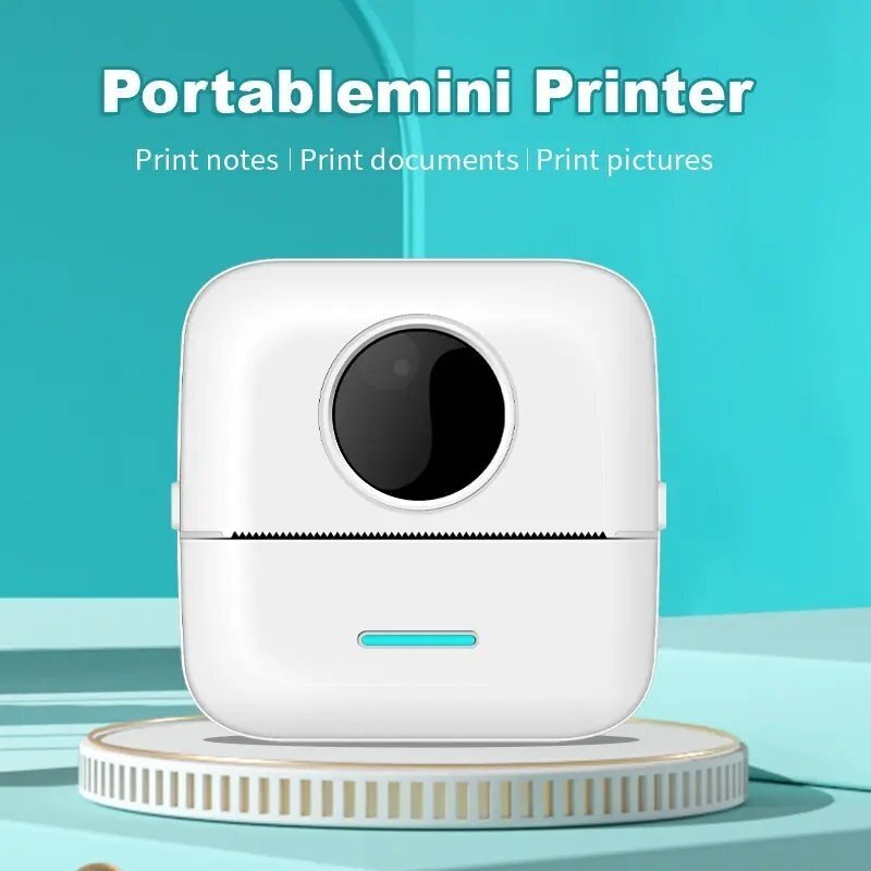 Kannettava lasten lämpötulostin Mini Printer X5, valkoinen hinta ja tiedot | Tulostimet | hobbyhall.fi