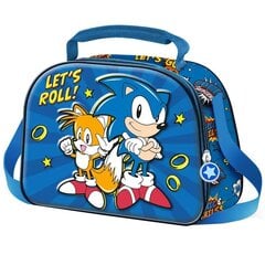 Sonic The Hedgehog Lets Roll 3D lounas laukku 117066 hinta ja tiedot | Lasten asusteet | hobbyhall.fi