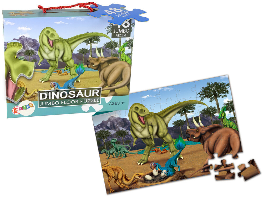 Dinosaurus palapeli, 48 palaa hinta ja tiedot | Palapelit | hobbyhall.fi