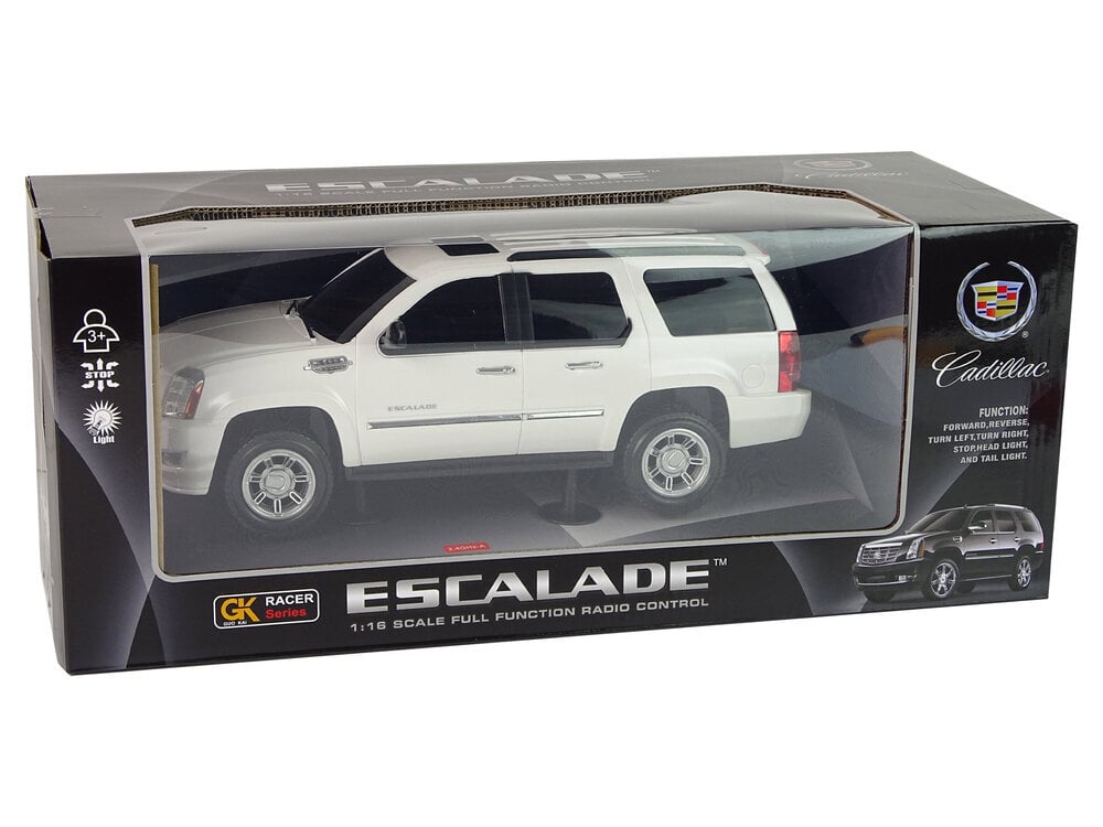 Cadillac kauko-ohjattava auto, valkoinen hinta ja tiedot | Poikien lelut | hobbyhall.fi