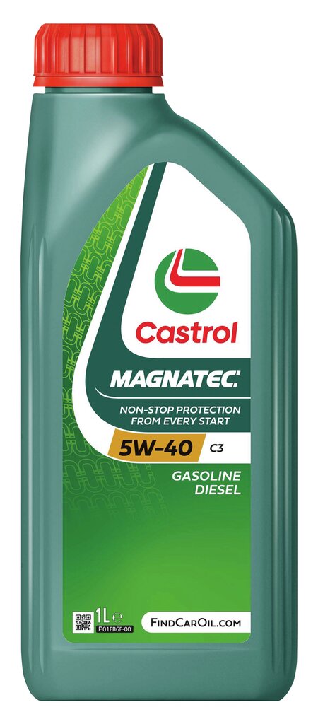 Täyssynteettinen moottoriöljy Castrol Magnatec 5W40 C3 1 l hinta ja tiedot | Moottoriöljyt | hobbyhall.fi