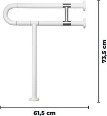 Wc:n seinätukikahva Flexilife hinta ja tiedot | Apuvälineet | hobbyhall.fi