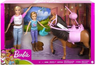 Barbie - Dolls and Horse (GXD65) hinta ja tiedot | Tyttöjen lelut | hobbyhall.fi