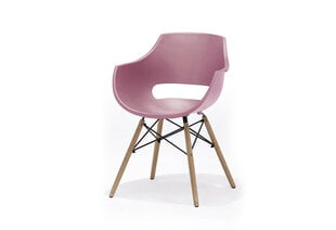 Neljän tuolin setti MC Akcent Rockville BL, roosa-punainen hinta ja tiedot | Ruokapöydän tuolit | hobbyhall.fi