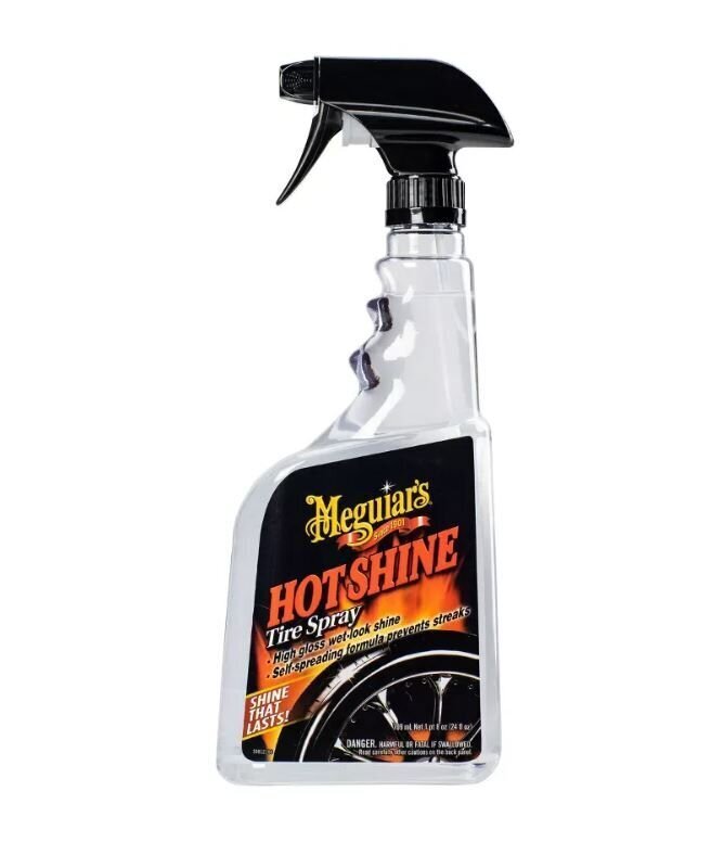 Auton rengasspray Meguiars Hot Shine Tire Spray, 709 ml hinta ja tiedot | Autokemikaalit | hobbyhall.fi
