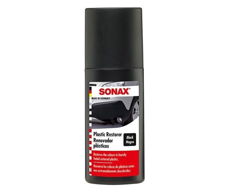 Muovin mustausaine SONAX Plastic Restorer 100ml hinta ja tiedot | Autokemikaalit | hobbyhall.fi