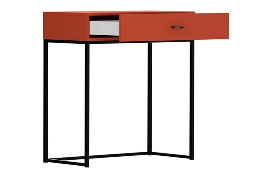 Pukeutumispöytä Modeo, punainen hinta ja tiedot | Peilipöydät | hobbyhall.fi