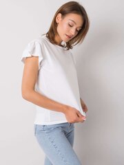 Valkoinen Ansley RUE PARIS puuvillapusero hinta ja tiedot | Naisten T-paidat | hobbyhall.fi
