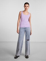 Naisten toppi PCKITTE Slim Fit 17101438 Purple Rose hinta ja tiedot | Naisten T-paidat | hobbyhall.fi