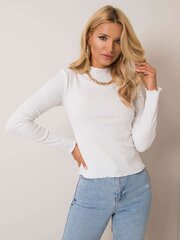 SUBLEVEL Naisten valkoinen pusero, jossa pitkät hihat. hinta ja tiedot | Naisten paidat | hobbyhall.fi