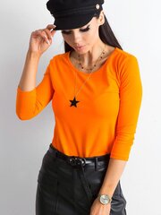 Naisten rento oranssi pusero hinta ja tiedot | Naisten paidat | hobbyhall.fi