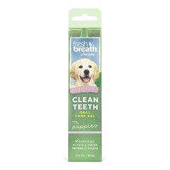 Hammasgeeli nuorille koirille Tropiclean Fresh Breath, 59 ml hinta ja tiedot | Eläinten hoitotuotteet | hobbyhall.fi