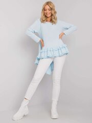 Naisten kirkkaan sininen pusero over size hinta ja tiedot | Naisten paidat | hobbyhall.fi
