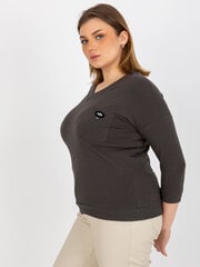 Naisten tumma khaki plus-kokoinen pusero hinta ja tiedot | Naisten paidat | hobbyhall.fi