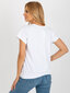Naisten valkoinen T-paita printillä hinta ja tiedot | Naisten paidat | hobbyhall.fi