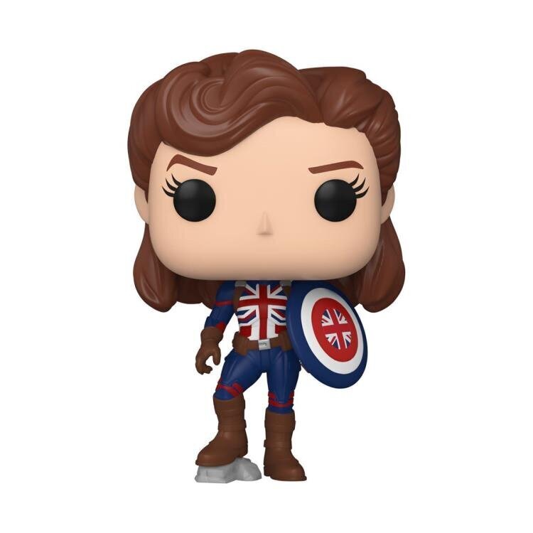 Funko POP! Marvel: What If – Captain Carter hinta ja tiedot | Pelien oheistuotteet | hobbyhall.fi