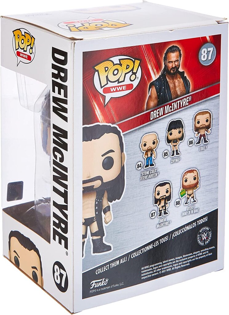 Funko POP! WWE: Drew McIntyre hinta ja tiedot | Pelien oheistuotteet | hobbyhall.fi