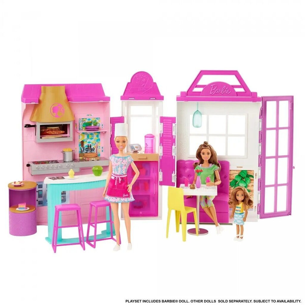 Barbie ravintola (HBB91) hinta ja tiedot | Tyttöjen lelut | hobbyhall.fi