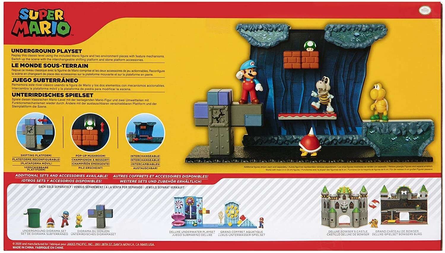 Nintendo Super Mario Maanalainen pelisarja hinta ja tiedot | Poikien lelut | hobbyhall.fi