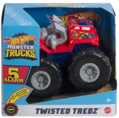 Mattel Hot Wheels Monster Trucks: Twisted Tredz 1:43 - 5 hälytys (gvk41) hinta ja tiedot | Poikien lelut | hobbyhall.fi