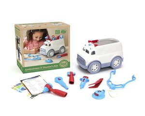 Green toys: Ambulanssi Doctors Kit (AMDK-1313) hinta ja tiedot | Green Toys Lapset | hobbyhall.fi