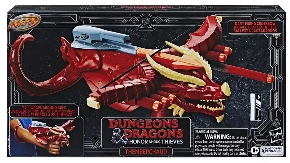 Hasbro Nerf Dungeons Dragons: Kunnia varkaiden keskuudessa - Themberchaud (F6275) hinta ja tiedot | Poikien lelut | hobbyhall.fi