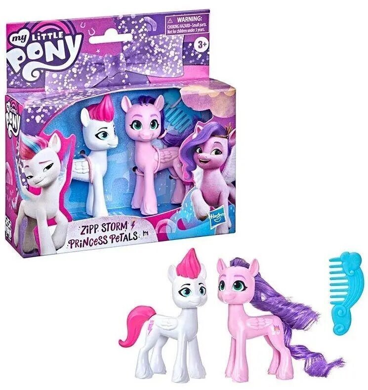 Hasbro My Little Pony: Zipp Storm Princess terälehdet (F3801) hinta ja tiedot | Tyttöjen lelut | hobbyhall.fi