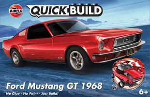 Muovimalli Quickbuild Ford Mustang GT 1968 hinta ja tiedot | Airfix Lapset | hobbyhall.fi