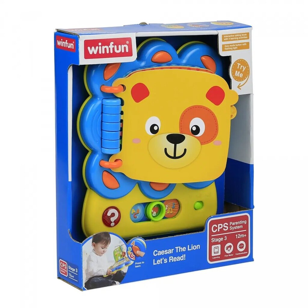 Winfun Lion palapelit interaktiivinen lelu hinta ja tiedot | Vauvan lelut | hobbyhall.fi